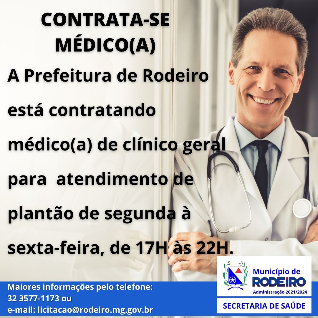 Contrata-se Médico (a)