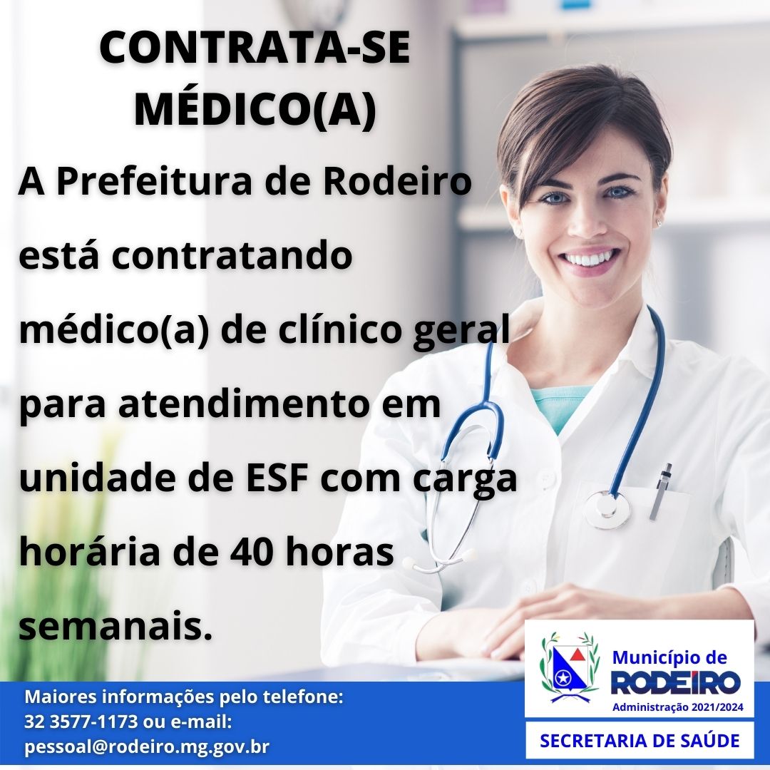 Contrata-se Médico (a)