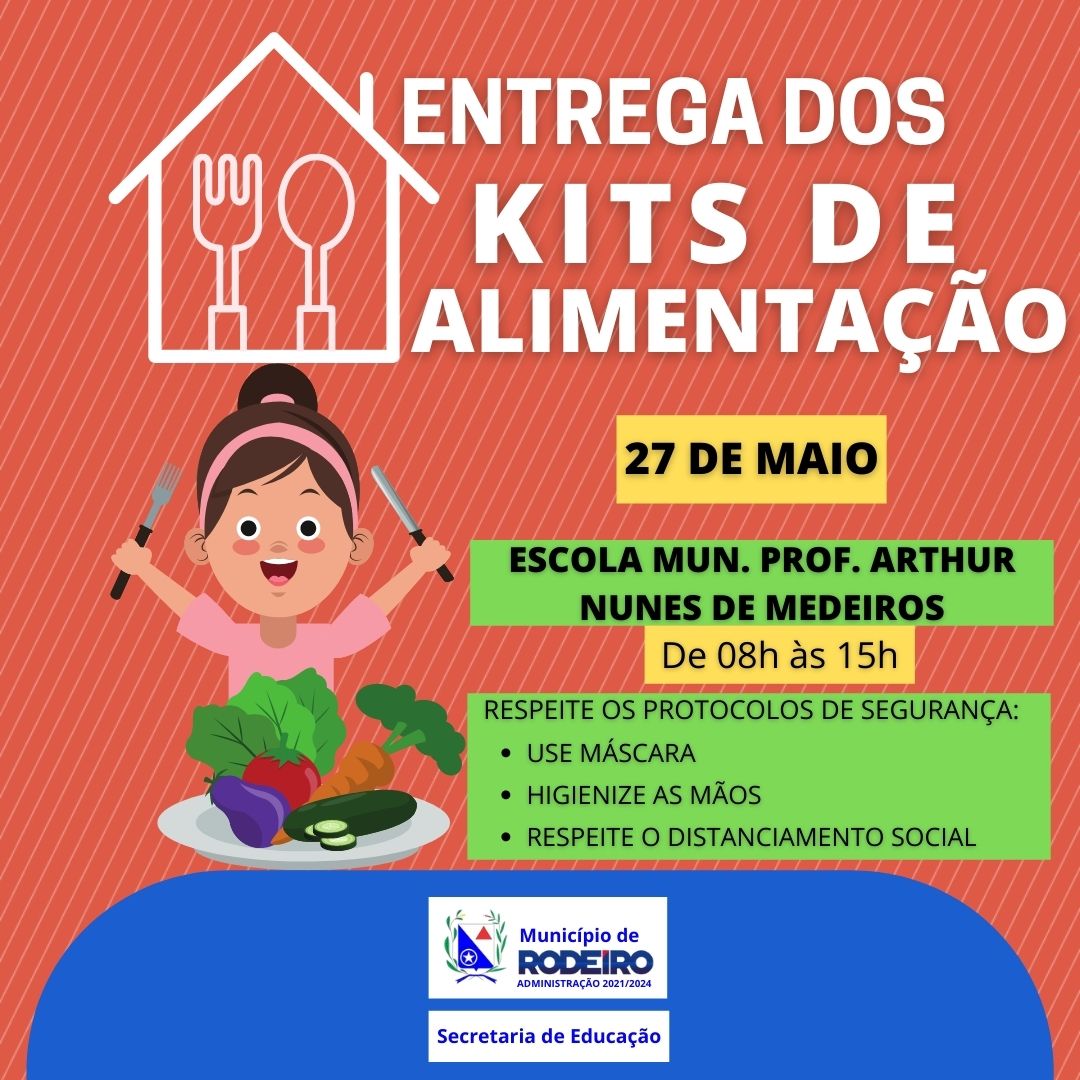 Comunicado para entrega do Kit Alimentação 