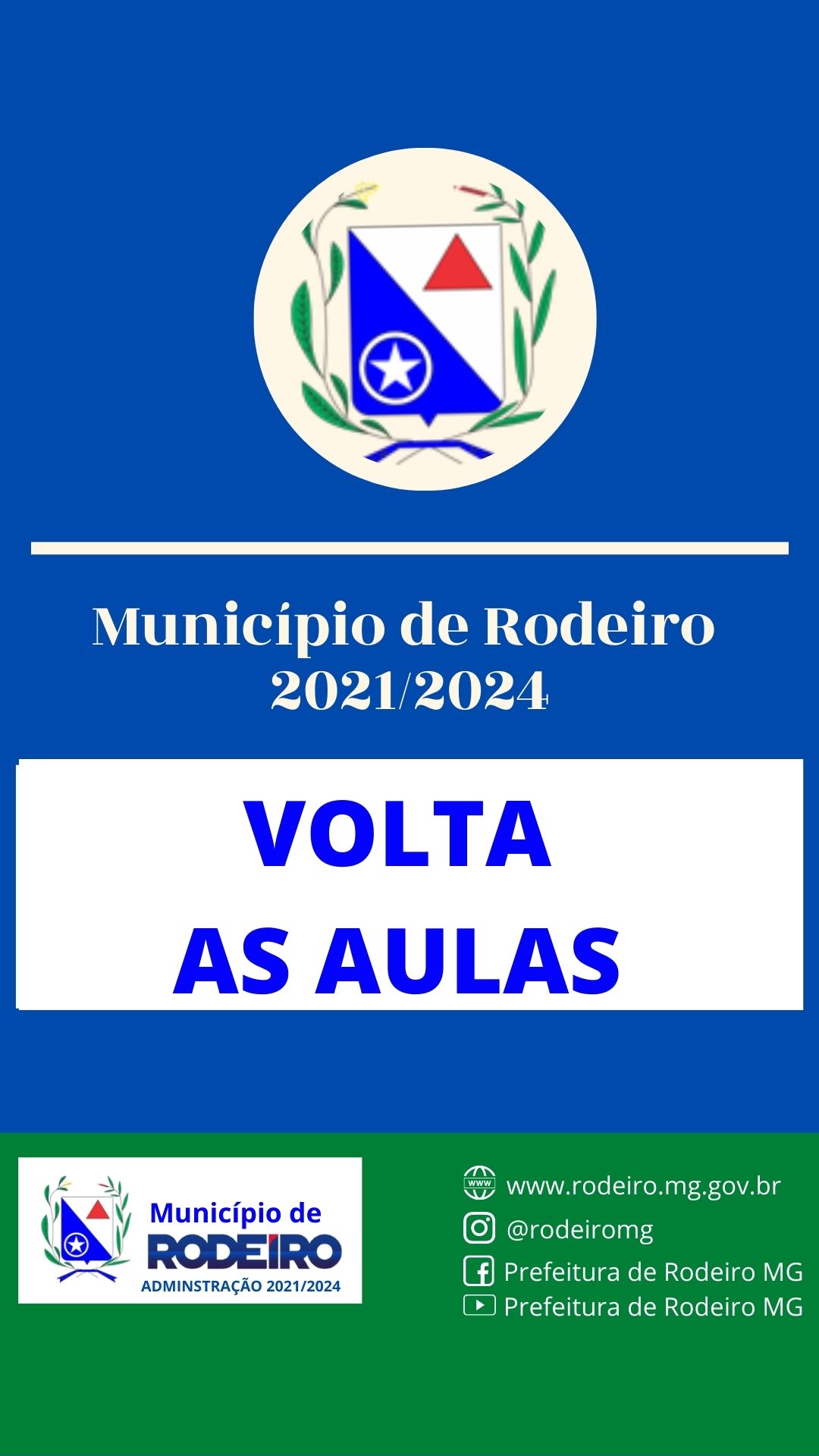 VOLTA ÀS AULAS - RODEIRO