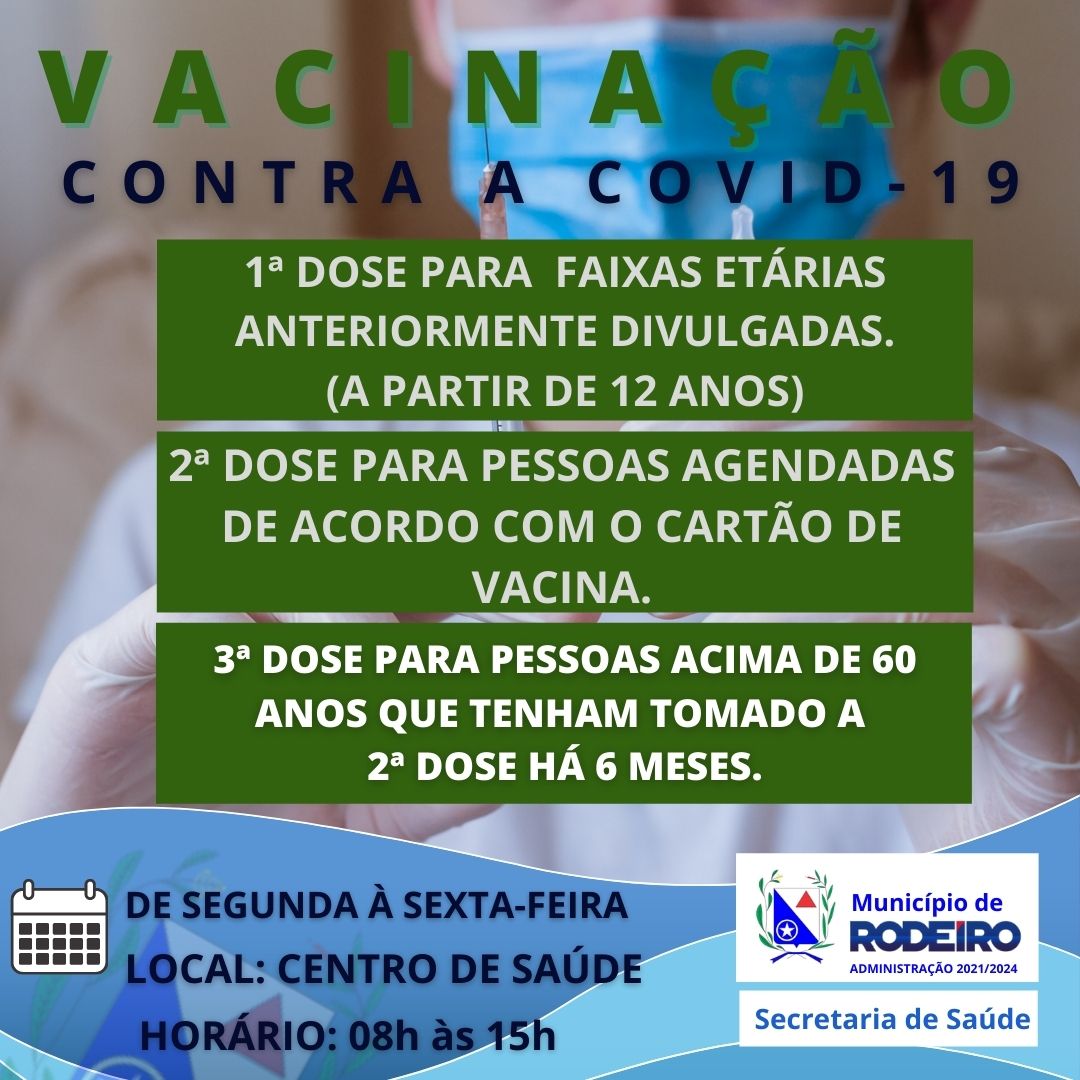 VACINAÇÃO CONTRA A COVID-19