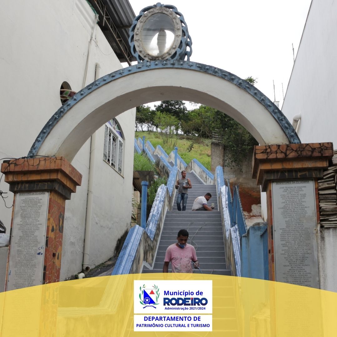 RESTAURAÇÃO DA ESCADARIA DO CRUZEIRO