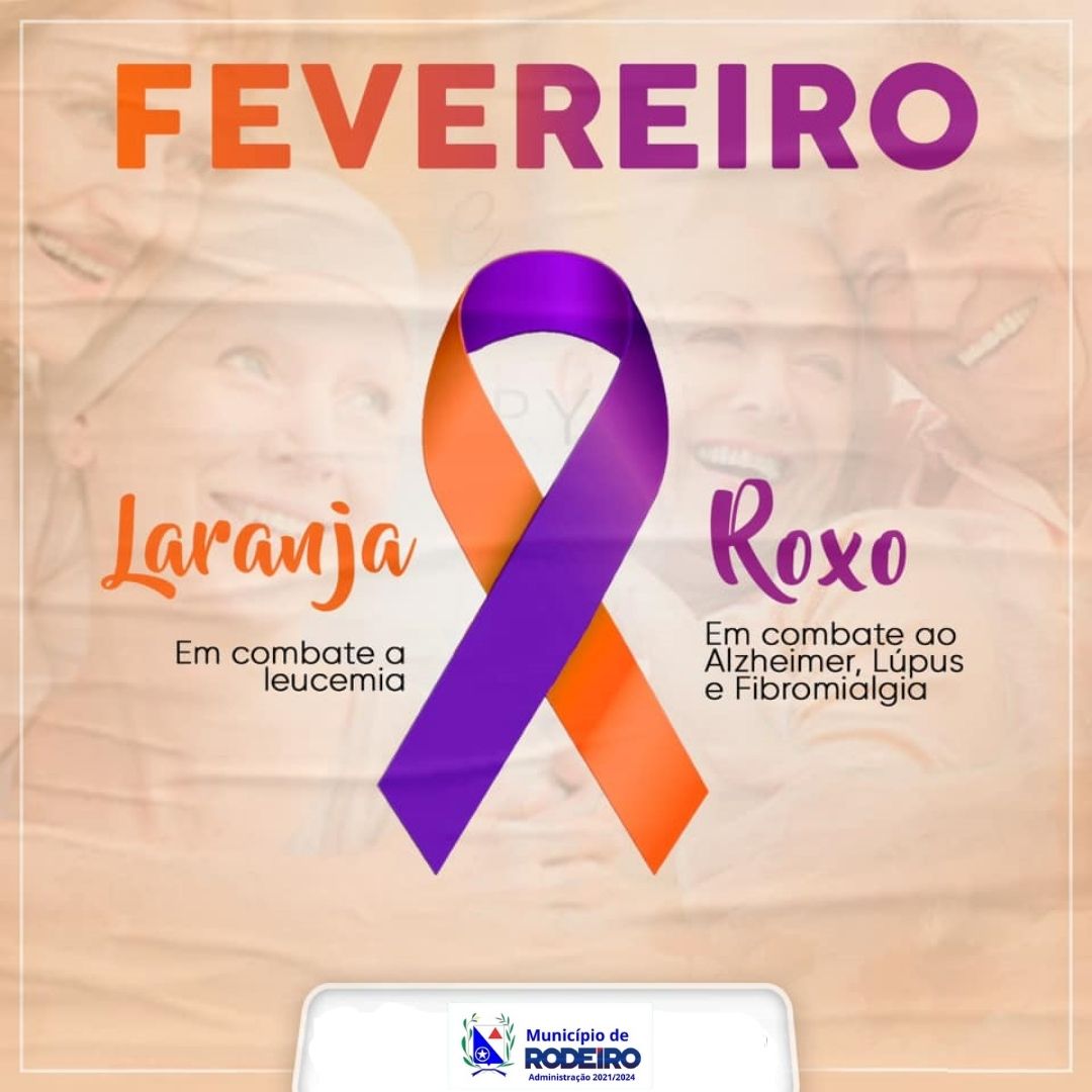 FEVEREIRO - LARANJA E ROXO