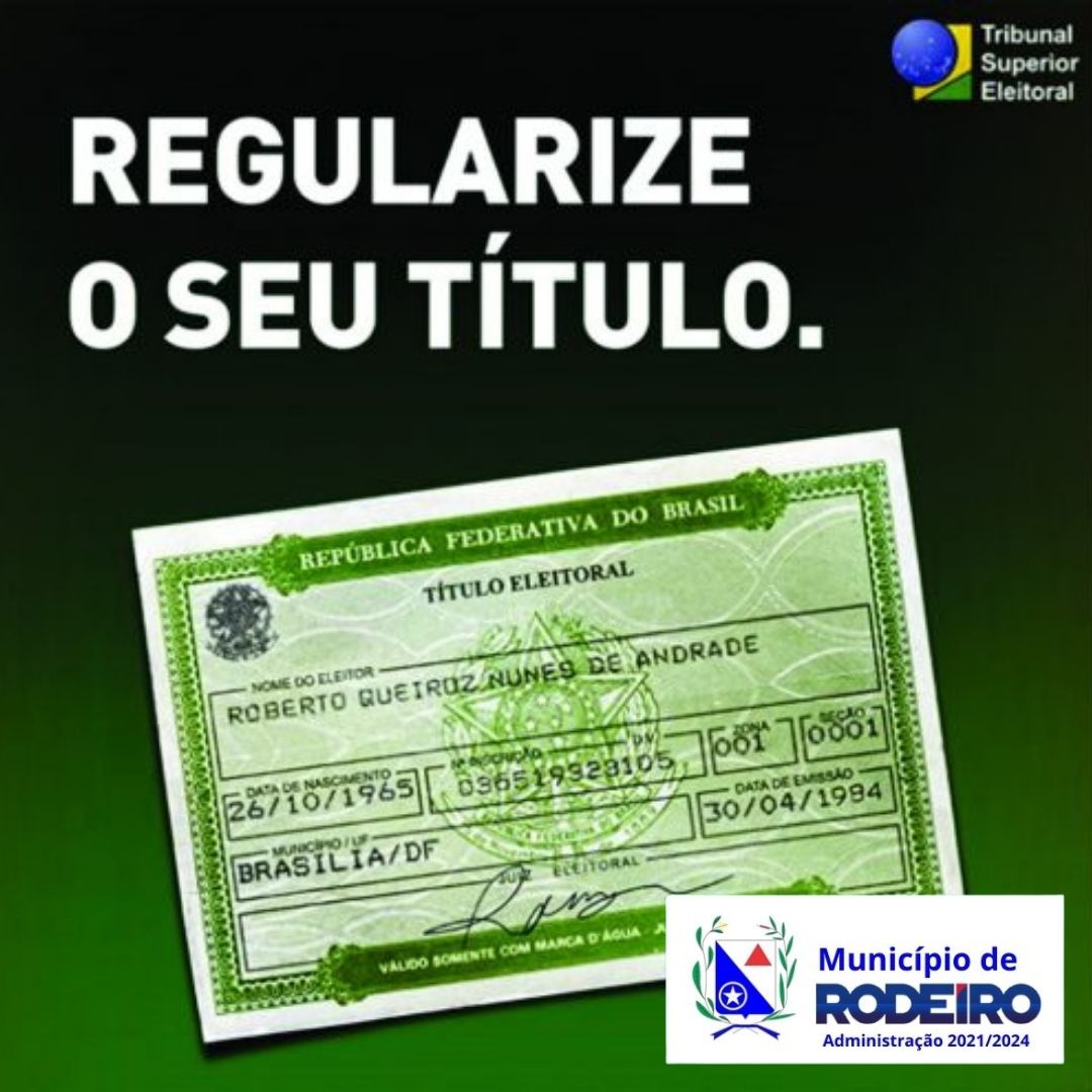 REGULARIZAÇÃO ELEITORAL 