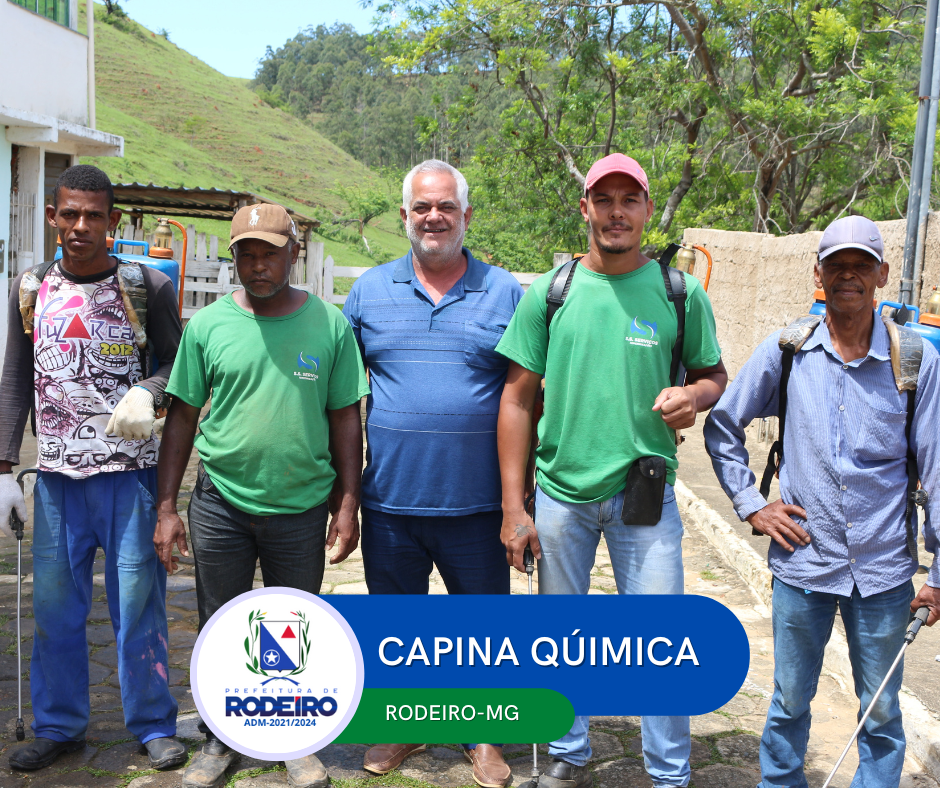 CAPINA QUIMÍCA NO MUNICÍPIO