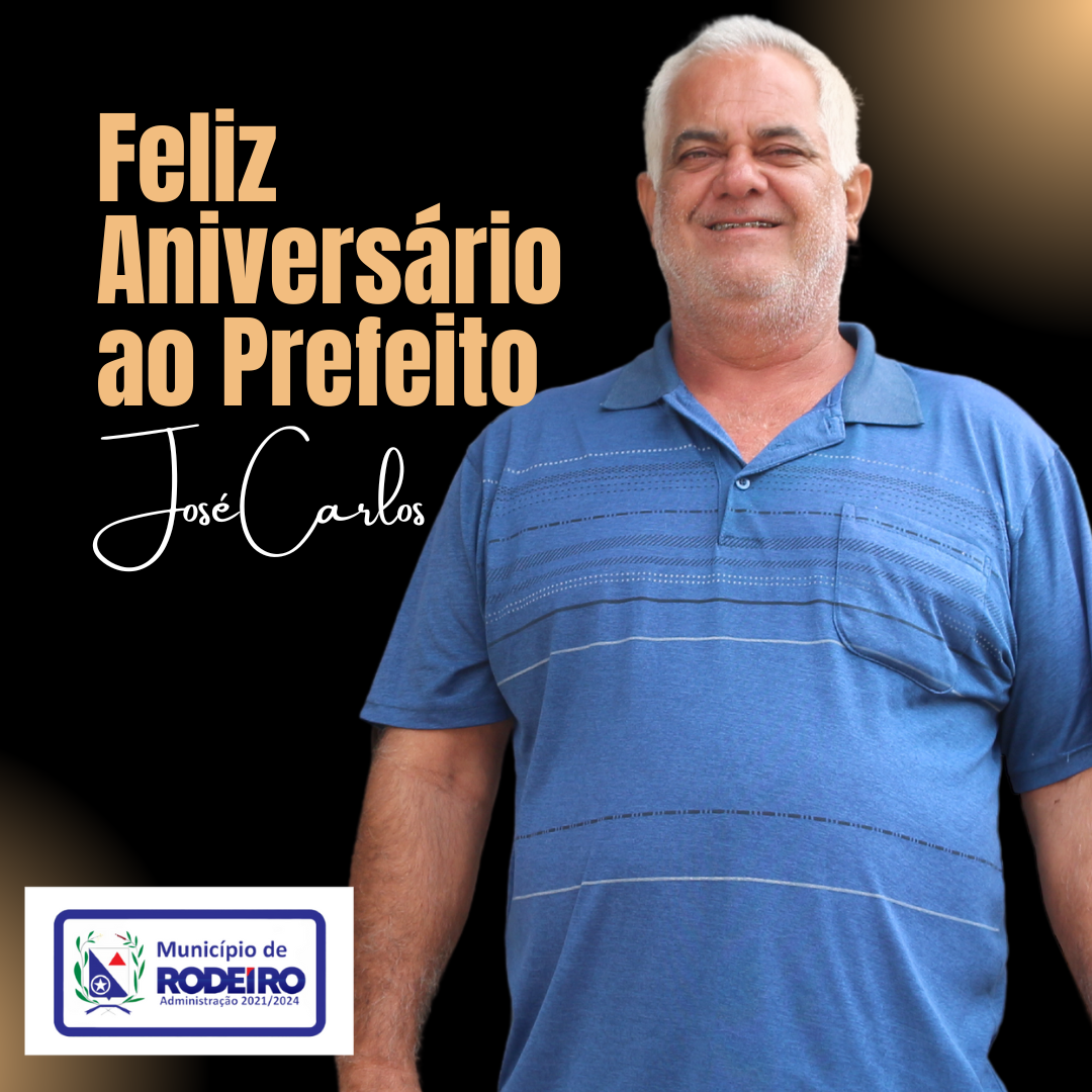 FELIZ ANIVERSÁRIO AO PREFEITO