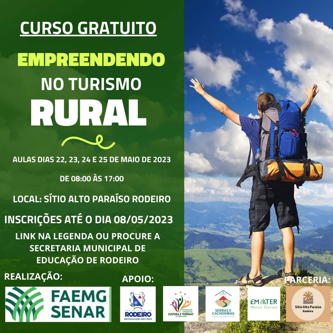 EMPREENDENDO O TURISMO NO ESPAÇO RURAL