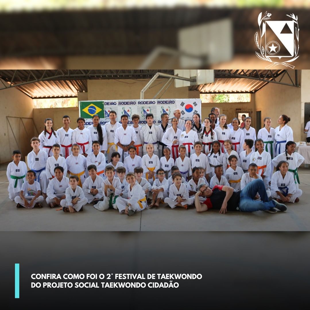  2° Festival de Taekwondo do Projeto Social Taekwondo Cidadão,