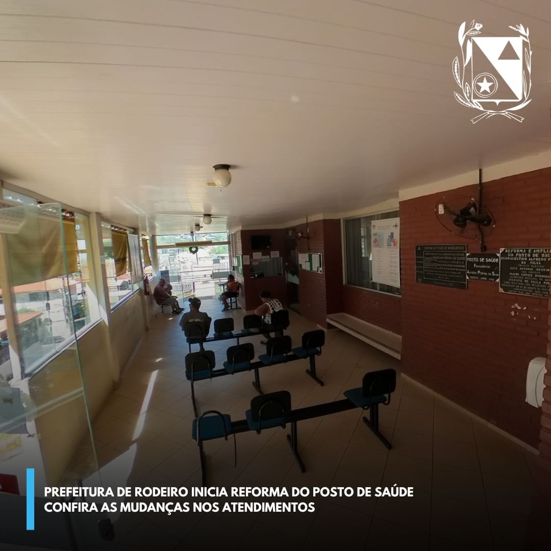Prefeitura de Rodeiro inicia reforma do posto de saúde 