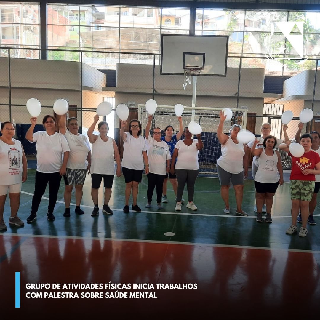 Grupo de Atividades Físicas inicia trabalhos com palestra sobre saúde mental