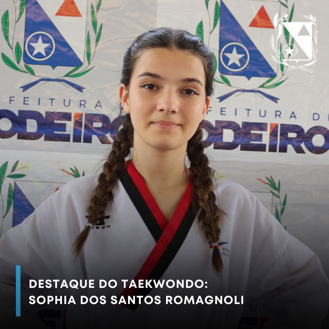 Destaque do Taekwondo: Sophia dos Santos Romagnoli