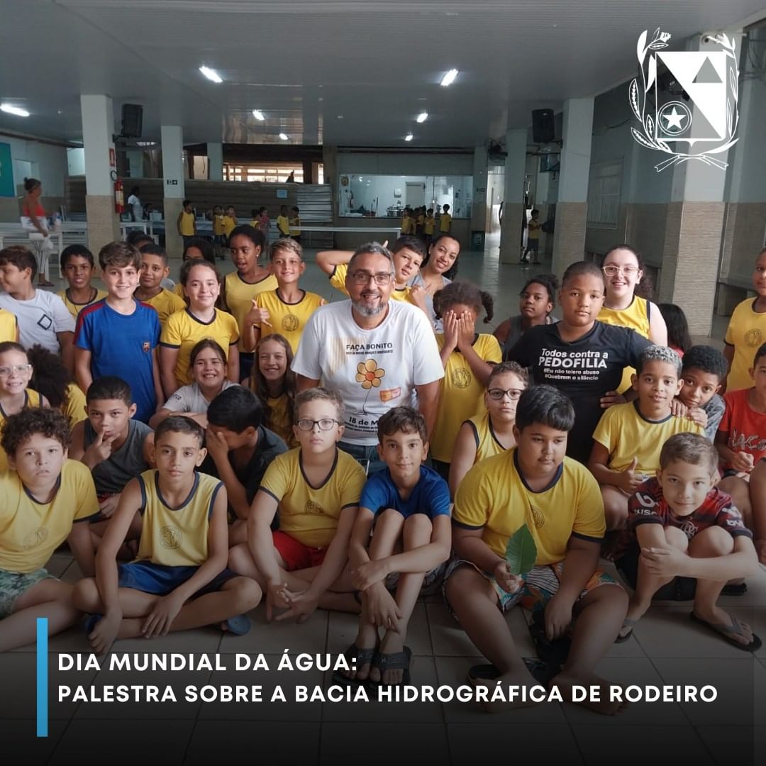 Palestra sobre a bacia hidrográfica de Rodeiro