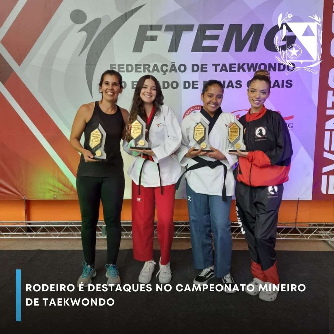 Rodeiro é destaque no Campeonato Mineiro de Taekwondo
