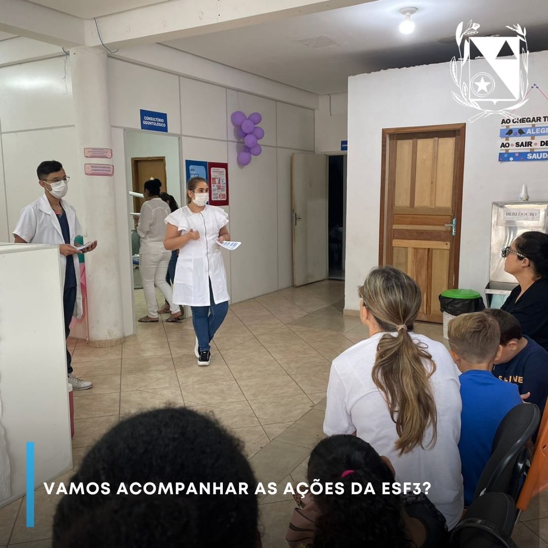 Vamos acompanhar as ações da ESF3