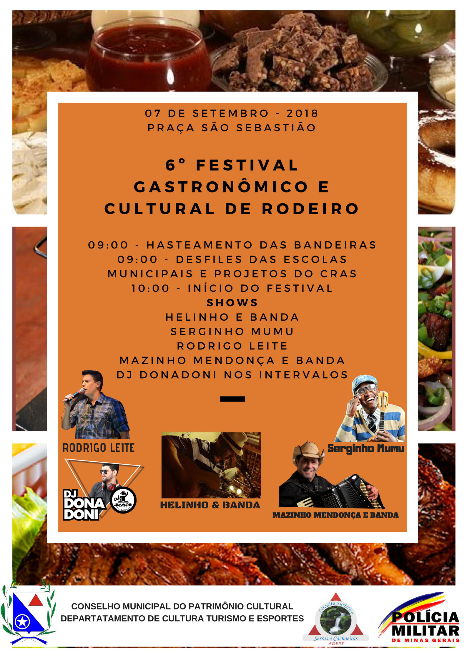 6º Festival Gastronômico e Cultural de Rodeiro