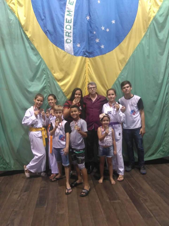 Participação do Projeto Taekwondo Cidadão do Cras Rodeiro, Equipe Romagnoli Team na 3ª Etapa do Campeonato Mineiro de Taekwondo foi novamente um suces