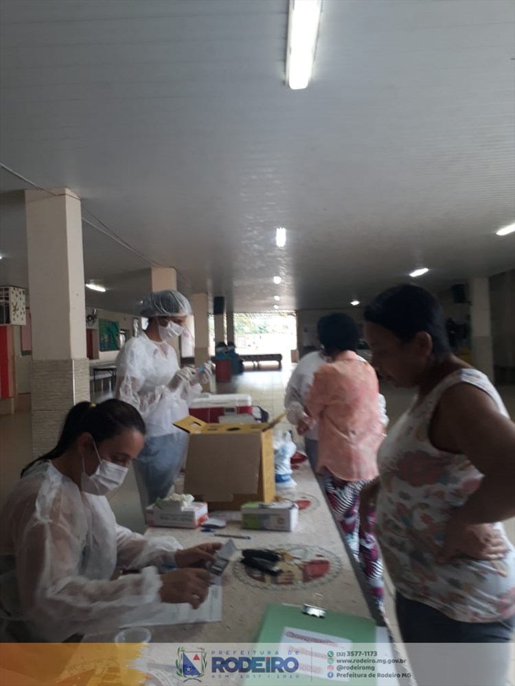 Secretaria Municipal realiza mais uma ação da Campanha Nacional de Vacinação Contra a Gripe 